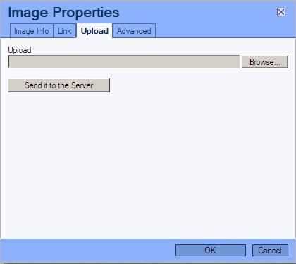 Upload Image Dialog
